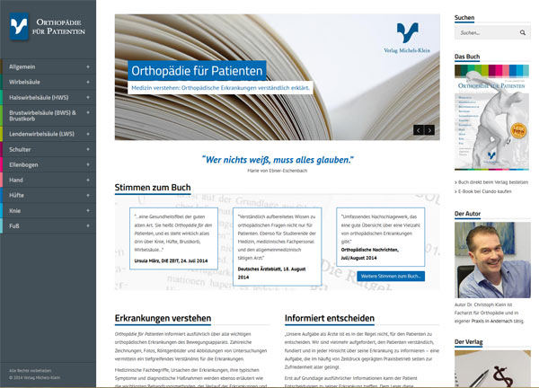 Orthopädie für Patienten
